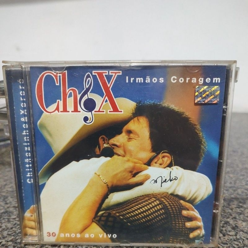 cd chitãozinho e Xororó irmãos coragem 30 anos ao vivo(446)