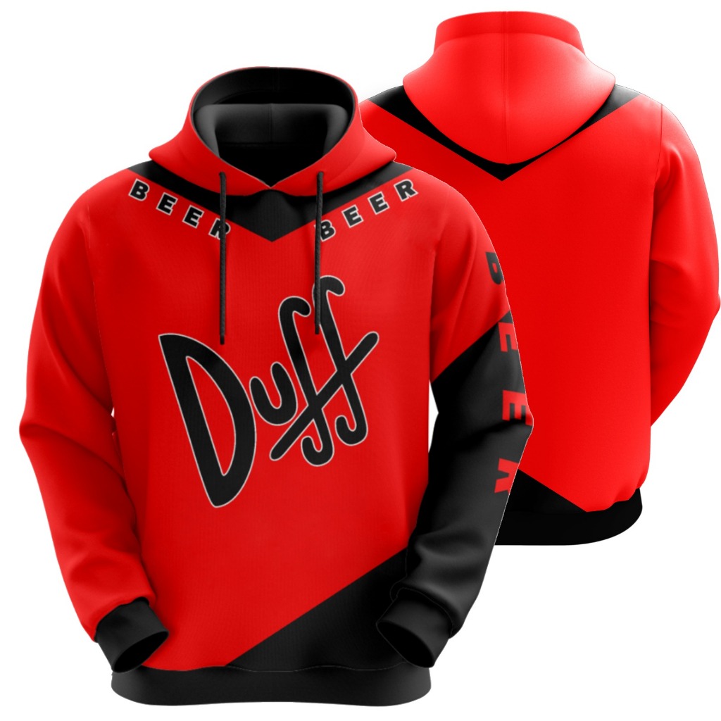 Blusa de Moletom Sublimado Duff Beer 227