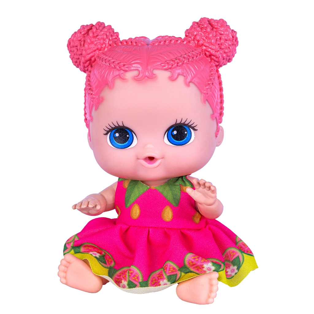 Boneca LANÇAMENTO Coleção Frutinhas Bebe Cheirinho de Goiaba - Cotiplás 2746