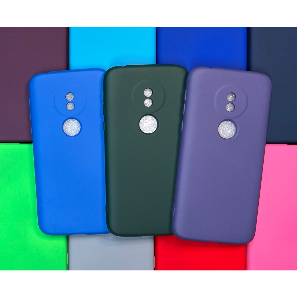 Capa Para Motorola Moto G7 Play / Capa + Pelicula 3D ou Só 1 Capinha Aveludada Case