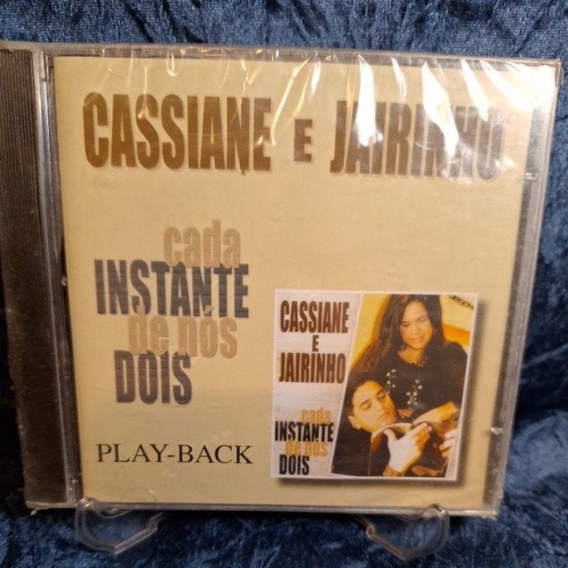 CD PlayBack Cassiane e Jairinho Cada Instante de nós dois