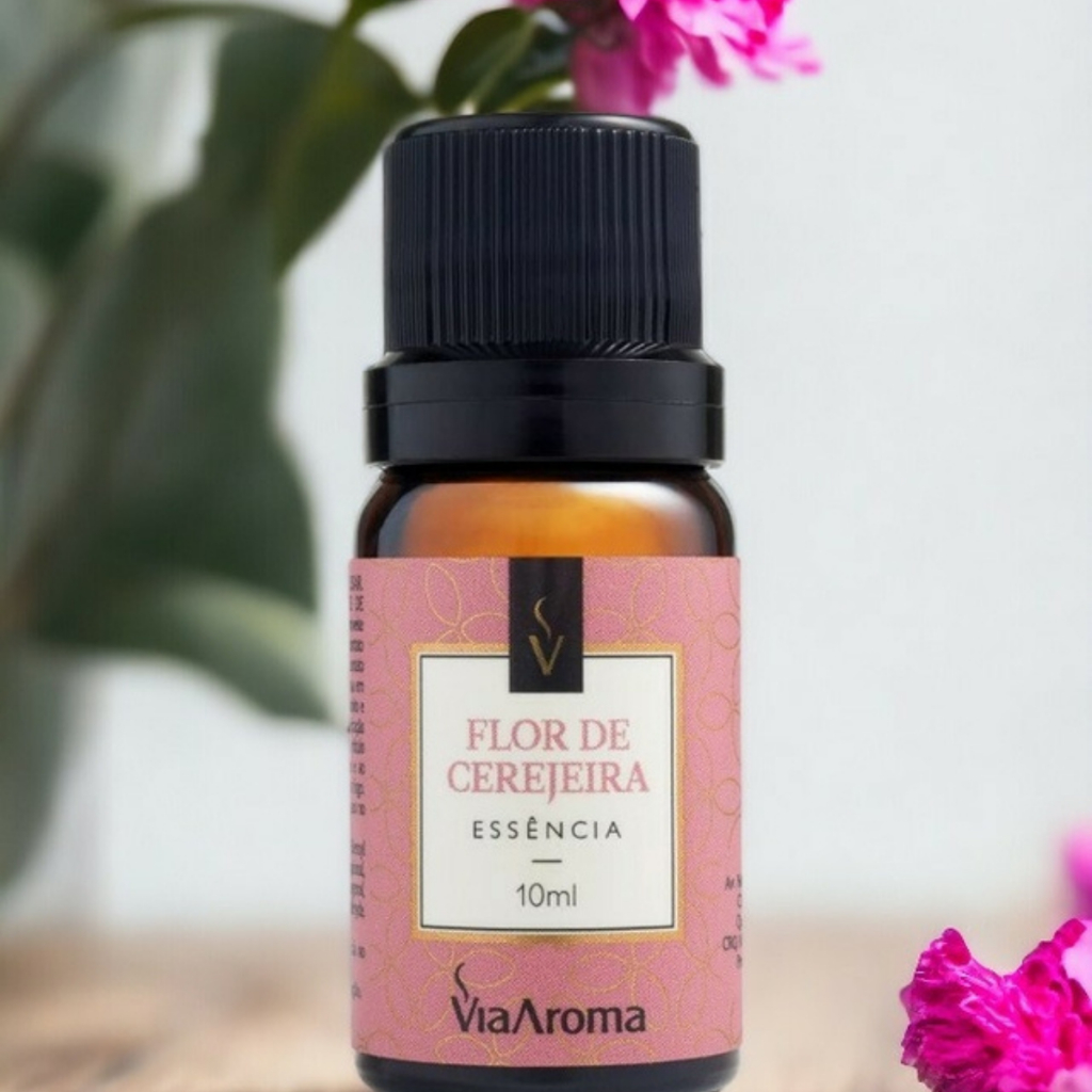 Essência Flor de Cerejeira: Aroma Clássico, Original  - 10ml Via Aroma"