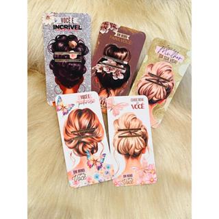 Tags para mini presilha de cabelo - Tamanho 5x10 em Oferta na Shopee