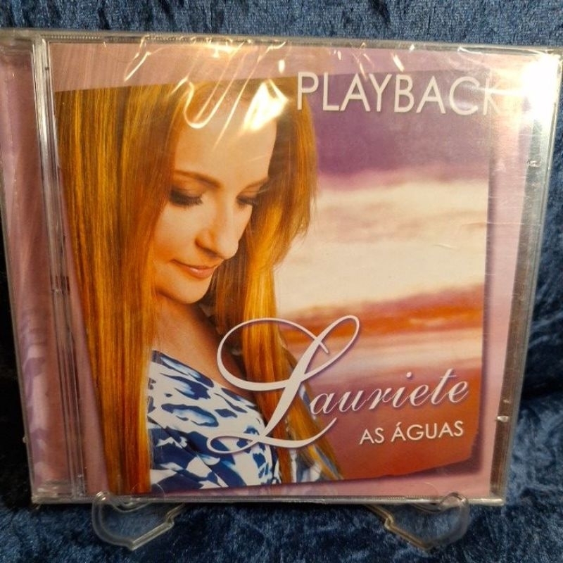 CD PlayBack Lauriete As Águas Praise Records