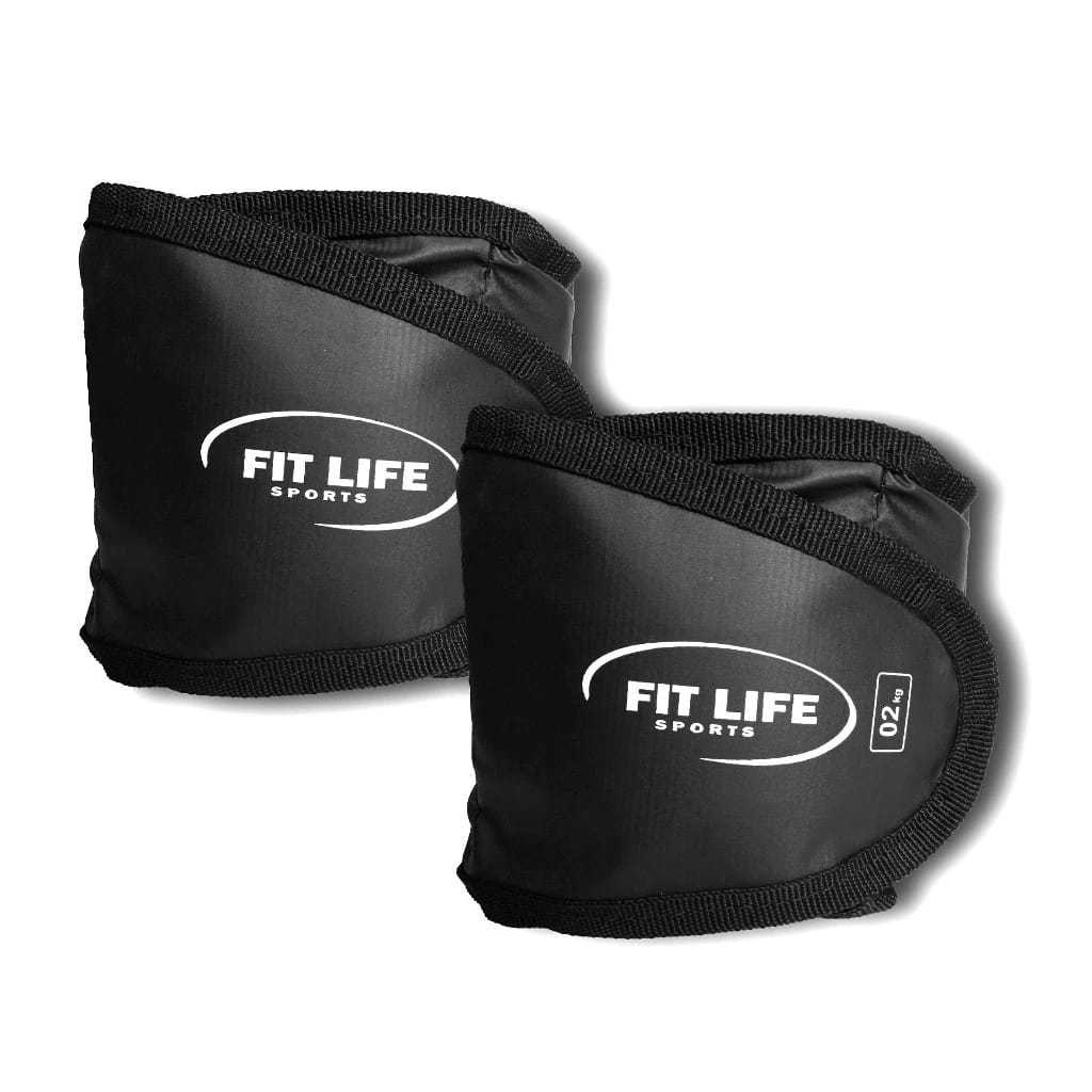 Kit Par de Caneleira Tornozeleira de Peso de 1 e 2Kg Fit Life