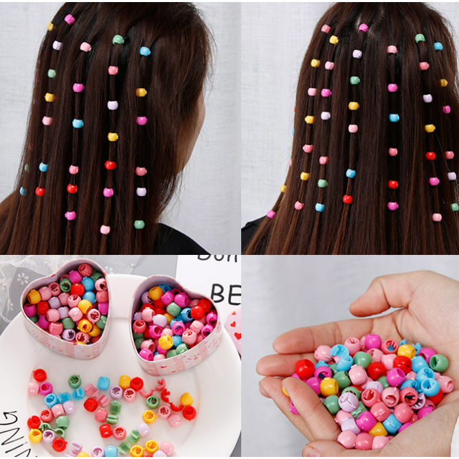 kit 10-100 Unidades tererê tic tac para cabelo infantil colorido em Oferta na Shopee