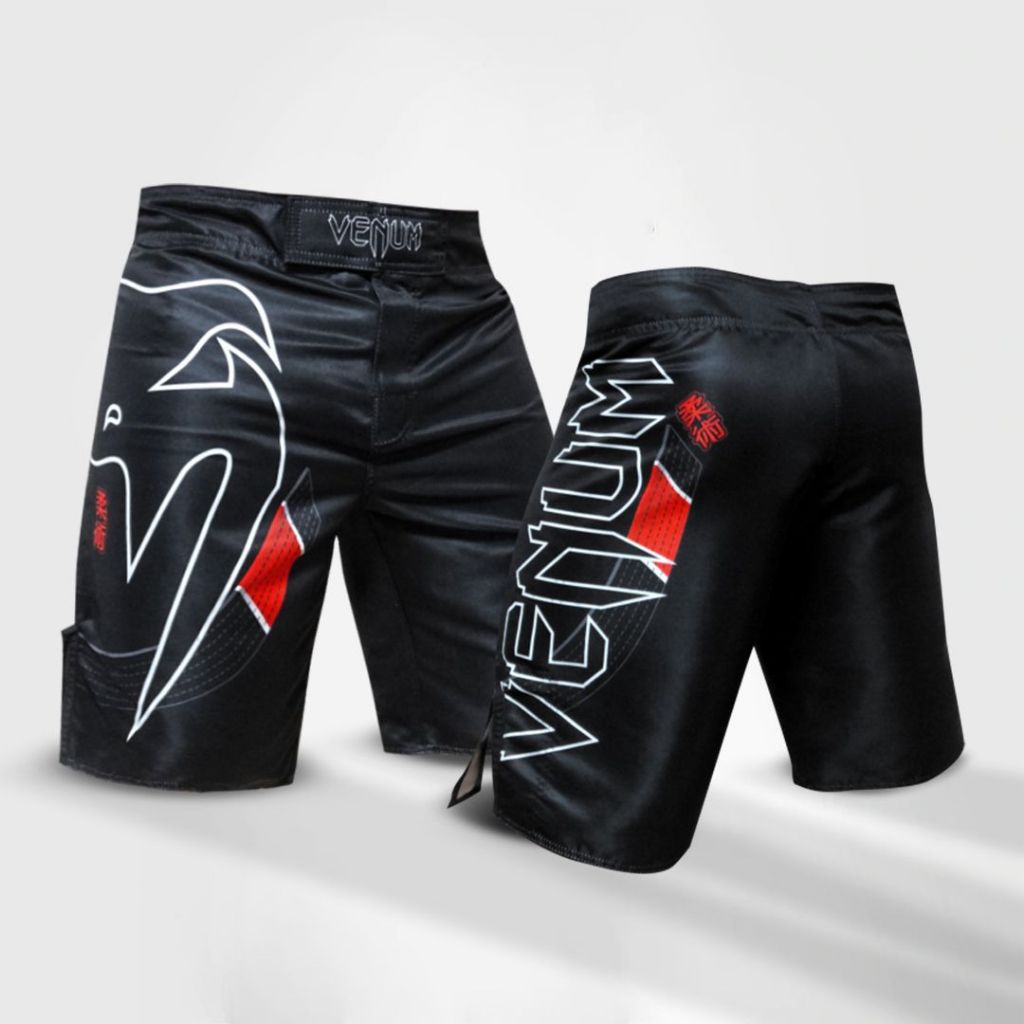 Bermuda Fight Venum Black Belt 2020 Dark Masculino em Oferta na Shopee