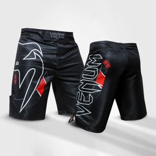 Bermuda Fight Venum Black Belt 2020 Dark Masculino em Oferta na Shopee