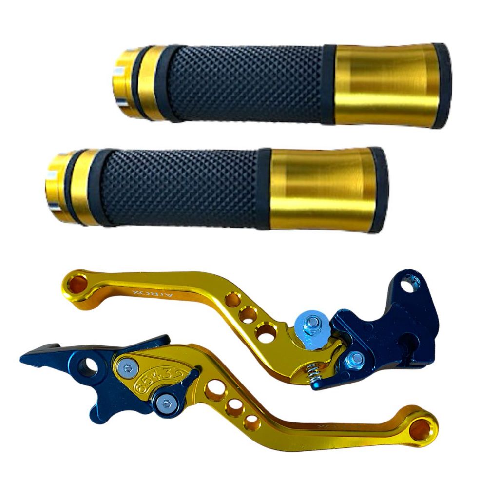 Kit Manete Manopla Peso Curto Nx 400 Falcon Bros 150/160 Xr 200/250 Xre 300 Freios A Disco — imagem 2 de 2