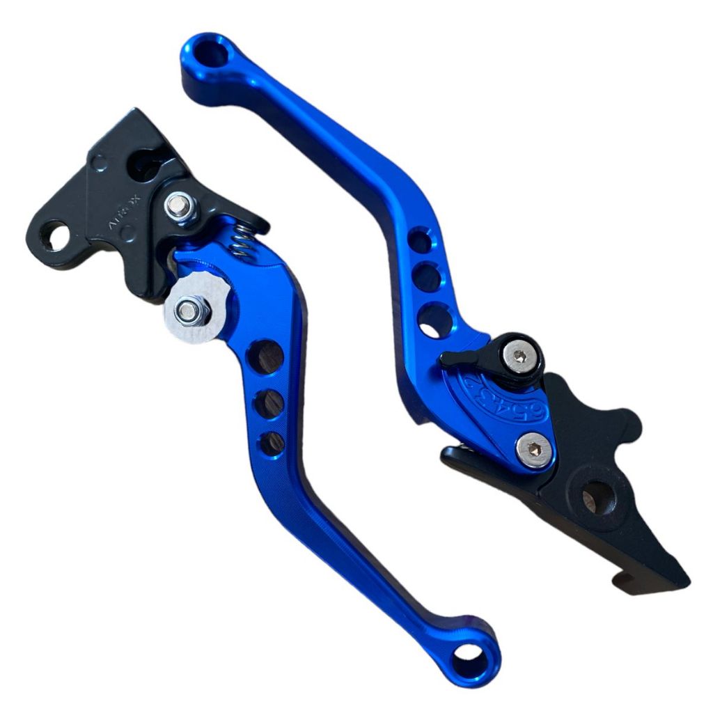 Par De Manete Esportivo Curto Cbx 250/cbx 200 Cb 300 Freio A Disco — imagem 2 de 2