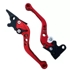 Par De Manete Esportivo Curto Cbx 250/cbx 200 Cb 300 Freio A Disco