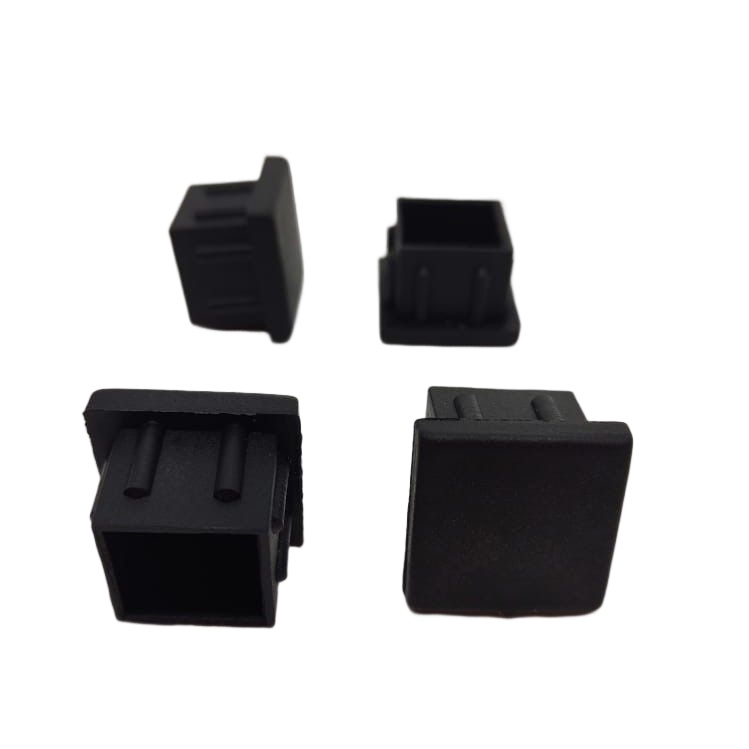 Ponteira Interna 25 x 25 Pé De Cadeira Quadrada Conjunto 6 Uni