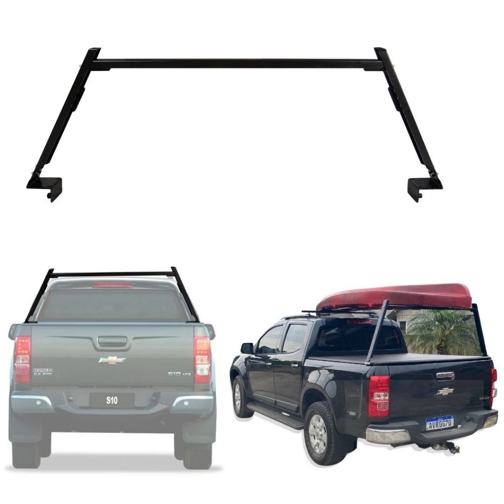 Rack Chevrolet S10 Goleira De Caçamba 2012 A 2024