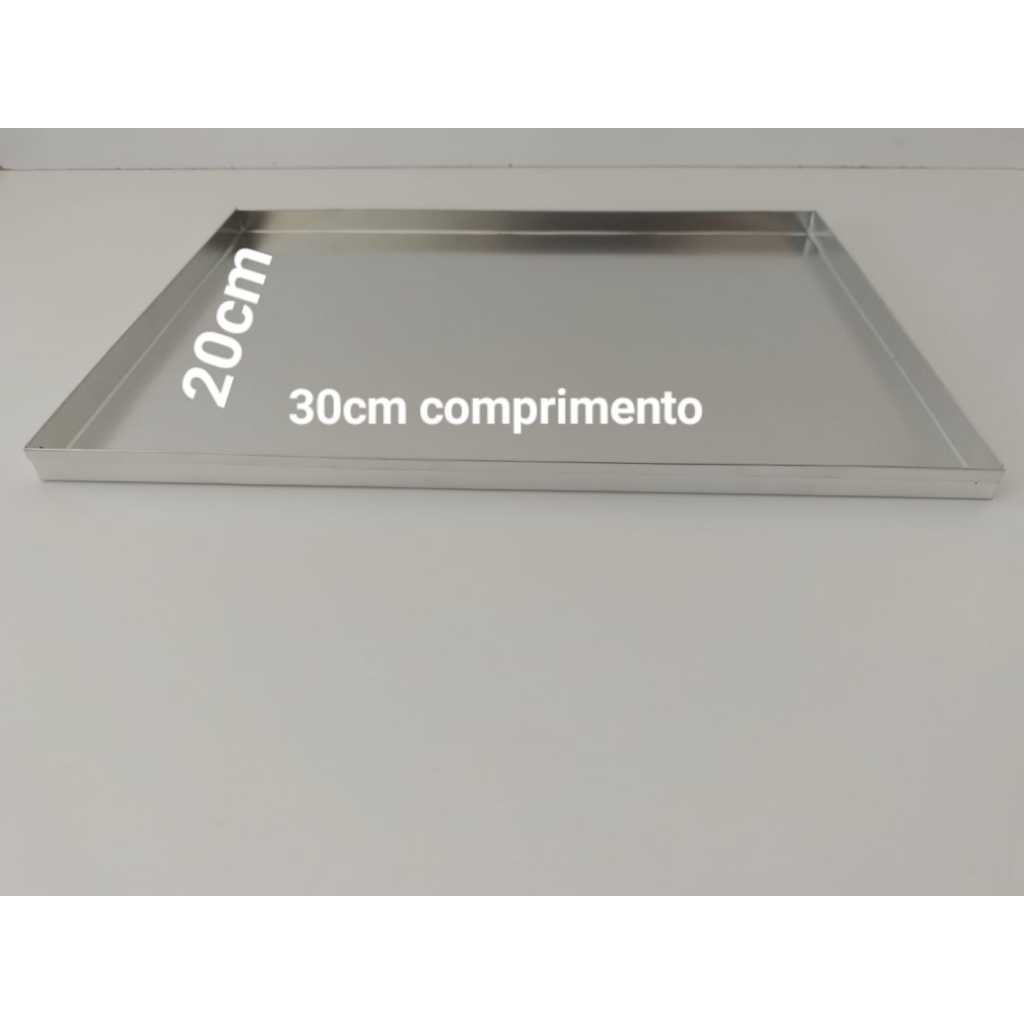 Assadeira Rocambole Em Flandres 30x20x2 De Altura