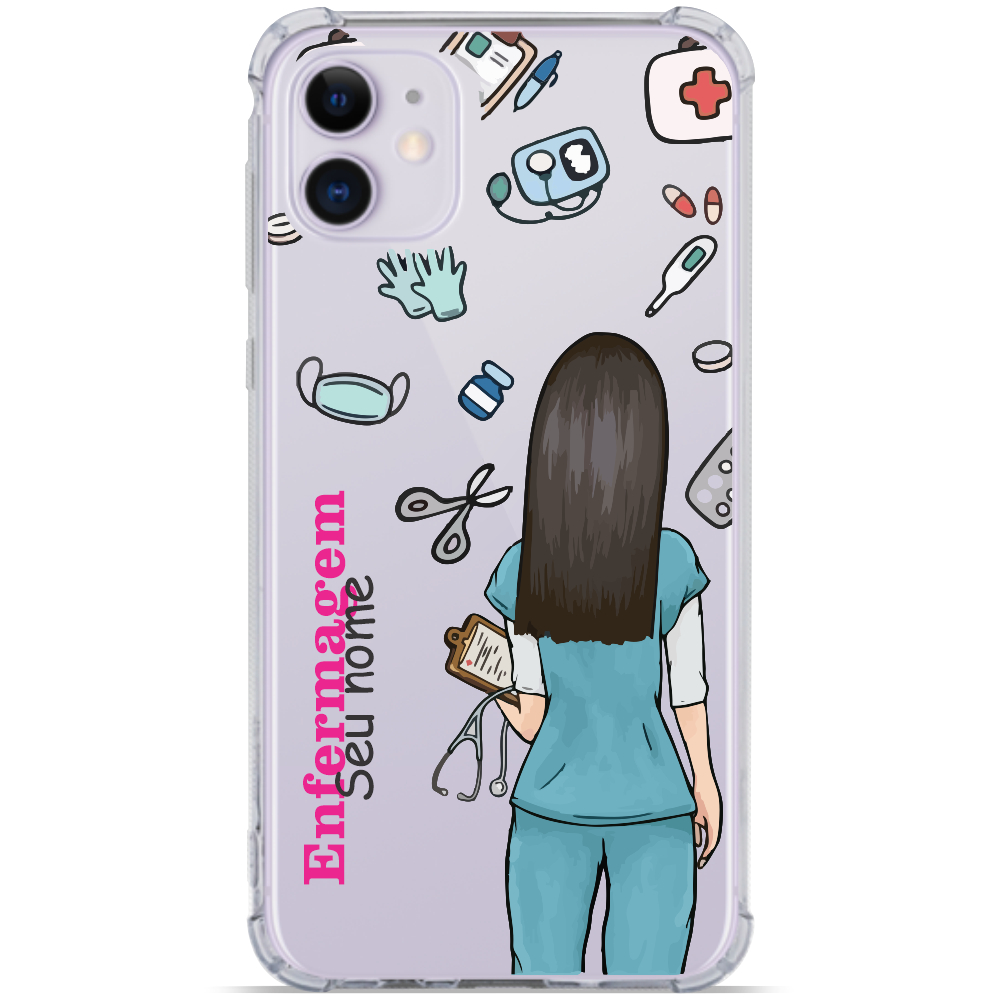 Capinha Enfermagem Com Seu Nome em Oferta na Shopee