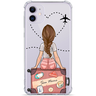 Capinha Eu Amo Viajar Com Seu Nome em Oferta na Shopee