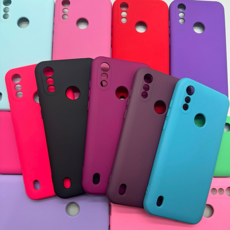 Capa para Motorola Moto E6s / E6i - Capa + Película 3D ou So 1 Capinha Aveludada