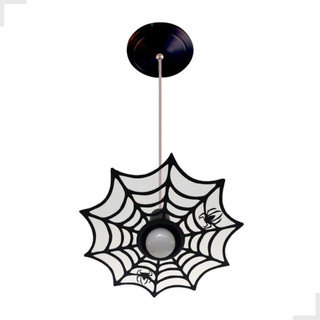 Lustre Para Quarto Pendente Infantil Homem Aranha preto Lustre spiderman infantil criança quarto