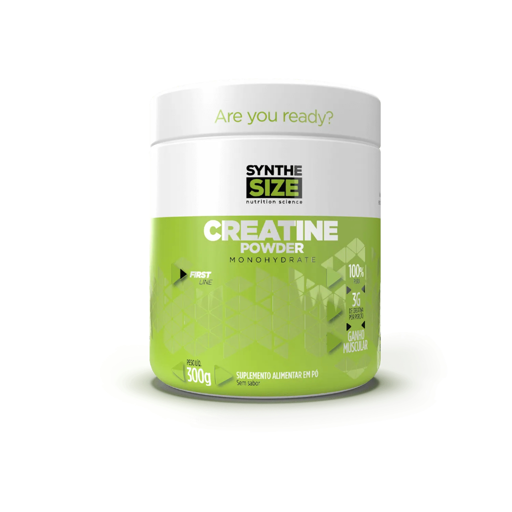 Creatina Monohidratada 300g - Synthesize em Oferta na Shopee