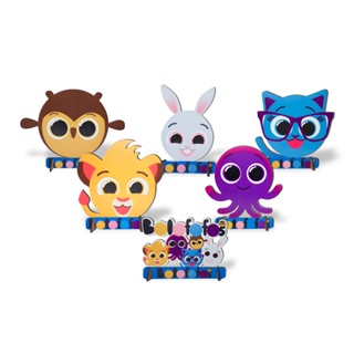 Totens de Mesa Bolofofo Kit com 6 Displays Aniversário Mdf Adesivado em Oferta na Shopee