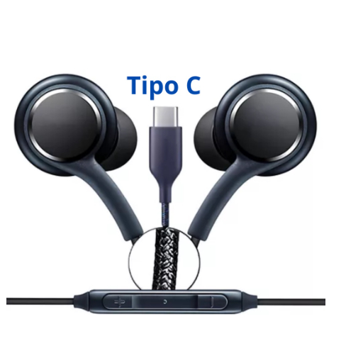 Fone Tipo C S20 FE S21 Plus S21+ S22 Ultra S23 ultra S24 A34 A53 A54 A73 M52 M53 M54 Edge Fone De Ouvido Tipo C