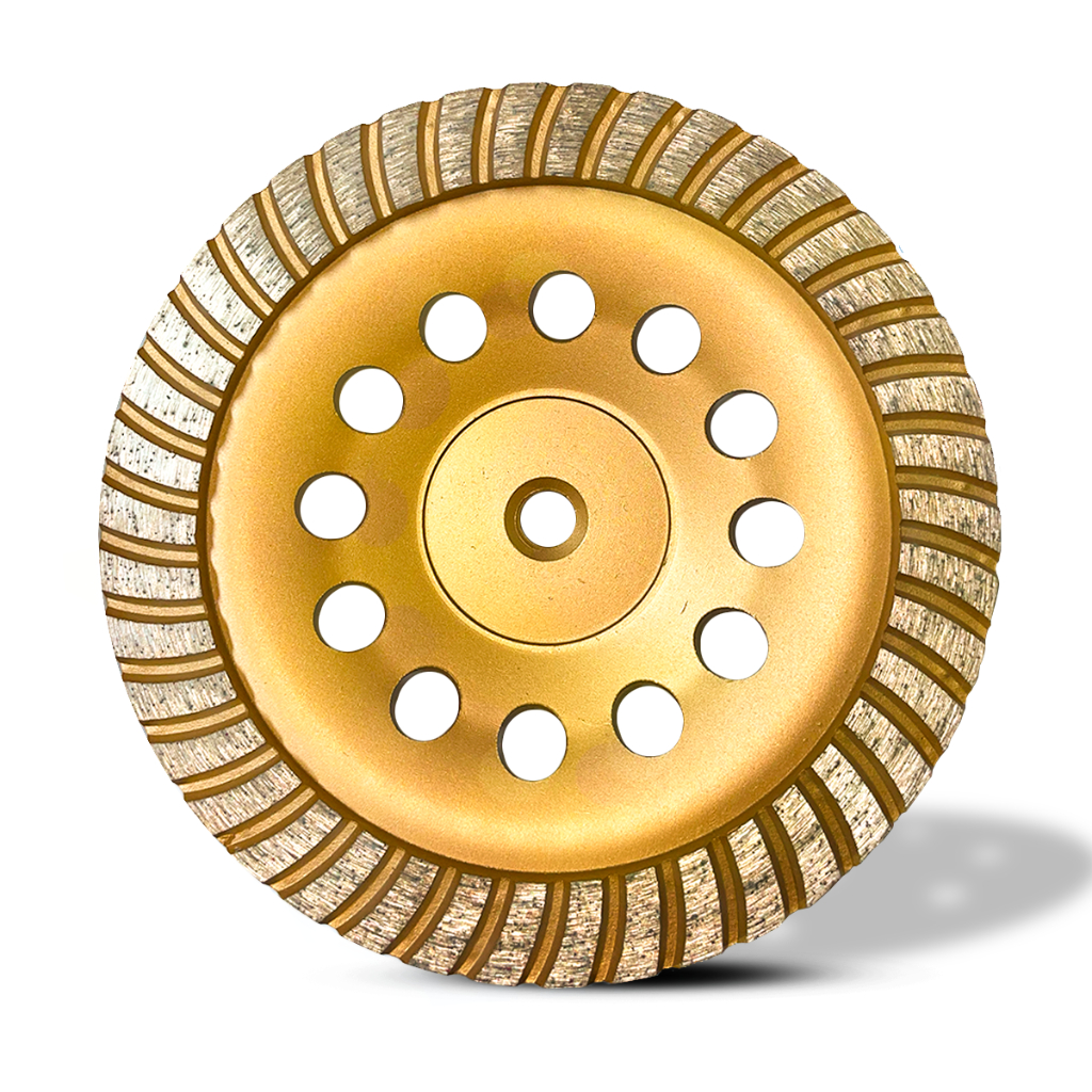 Disco Rebolo Diamantado Turbo 180mm Rosca M14 Ferramentas Ldi
