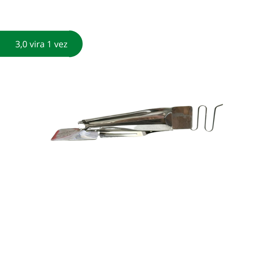 Aparelho Viés 3,0 cm  vira 1 vez para Galoneira / Cobertura em Oferta na Shopee