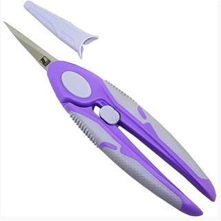 Tesoura de Arremate Soft Alta Precisão 6,5" Lanmax com Trava de Segurança em Oferta na Shopee