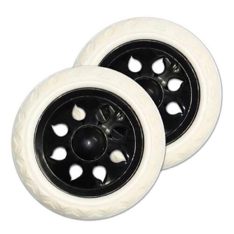 Kit 2 Rodinhas Roda para Carrinho de Compras Feira em Oferta na Shopee