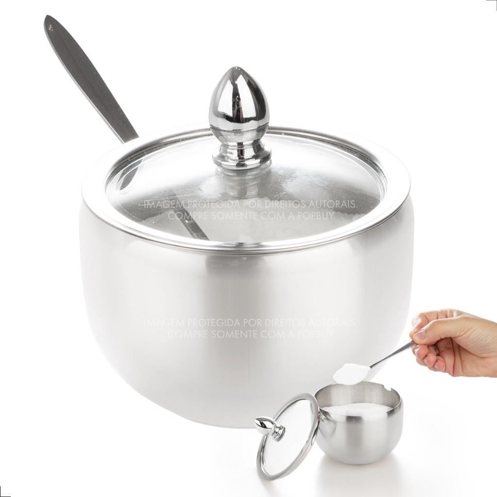 Açucareiro em Inox: Onde Comprar | BuscaProdutos