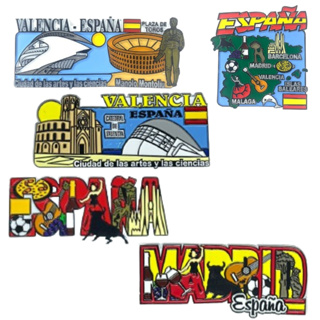 Ímãs de Geladeira Emborrachados Espanha em Oferta na Shopee