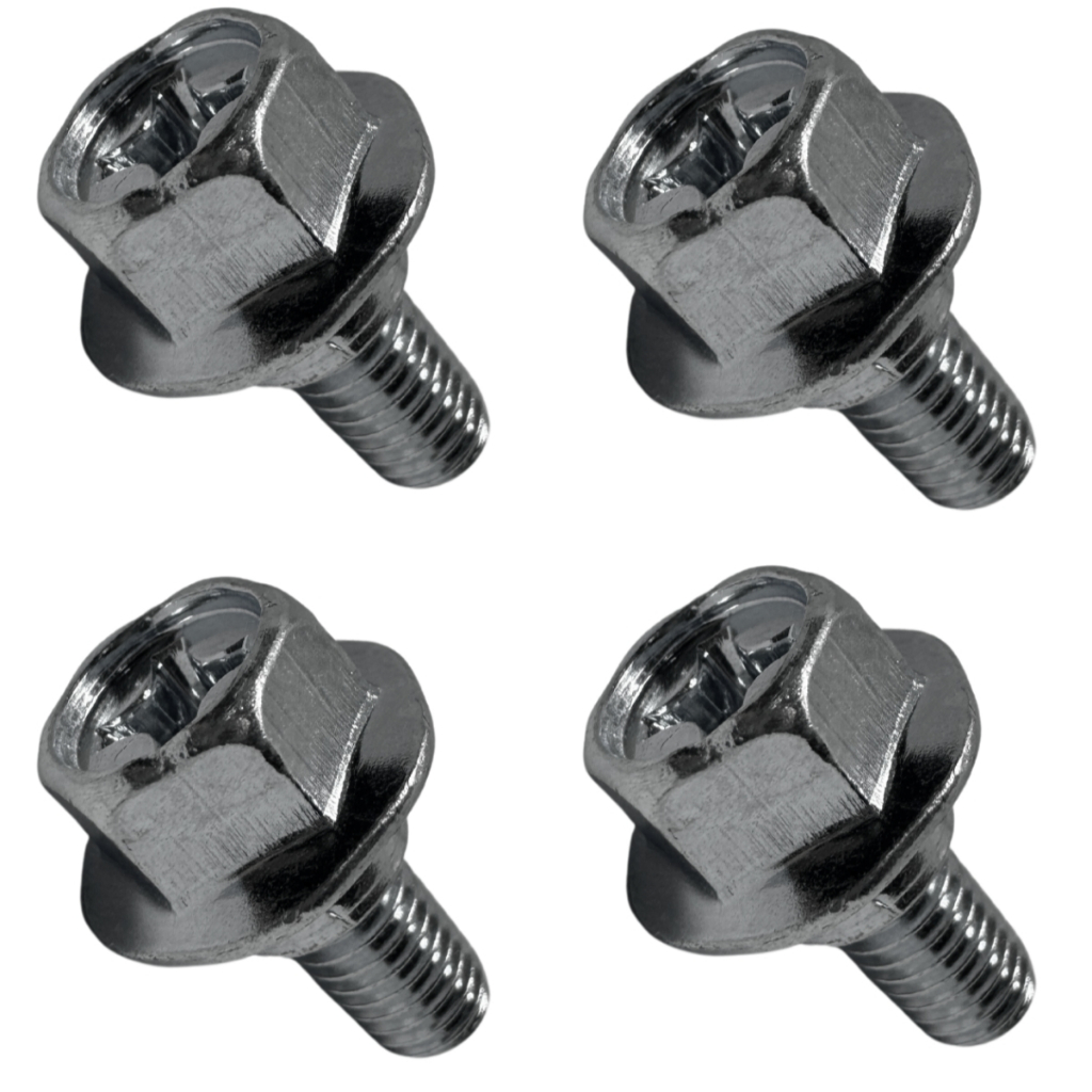Parafuso Tampa Lateral Cromado Cg Titan Fan Cargo Start 6x14mm Carenagem Lateral Aba Tanque Nxr Bros 125 150 160 Cb300 Biz 110 125 Kit 4 Unidades Vamo