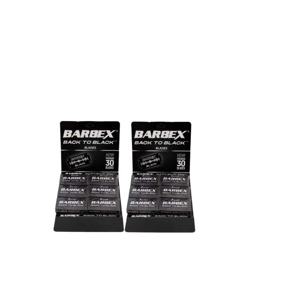 kit 2 cartela de Barbex Black com 30lamina
