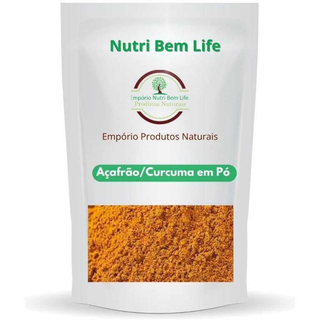 Açafrão da Terra - Cúrcuma em Pó 100% Pura em Oferta na Shopee