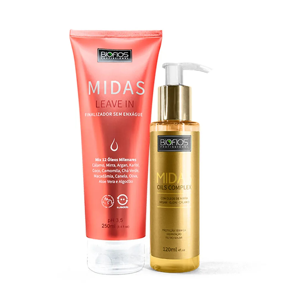 Misturinha Midas - (Oils Complex + Leave-In) em Oferta na Shopee