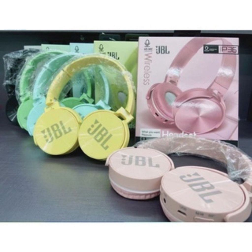 Fone de Ouvido Bluetooth J-950 Sem Fio P36 Com Microfone Cartão Memória