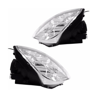 Farol dianteiro Ford Fiesta 2003 2004 2005 2006 2007 Hatch Sedan — imagem 2 de 2
