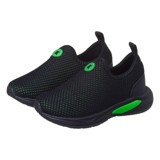 Kidstep Tenis Escolar Infantil Calce Fácil K Masculino Preto com Verde 28 ao 36 em Oferta na Shopee