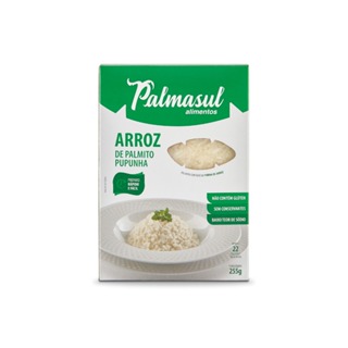 Arroz Vegano De Palmito Pupunha Palmasul 255g em Oferta na Shopee