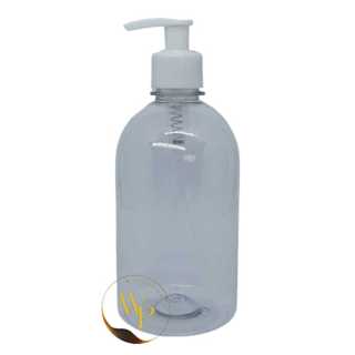 Frasco Pet 500 ml C/ Válvula Pump Saboneteira, Álcool Gel, Creme, etc... em Oferta na Shopee