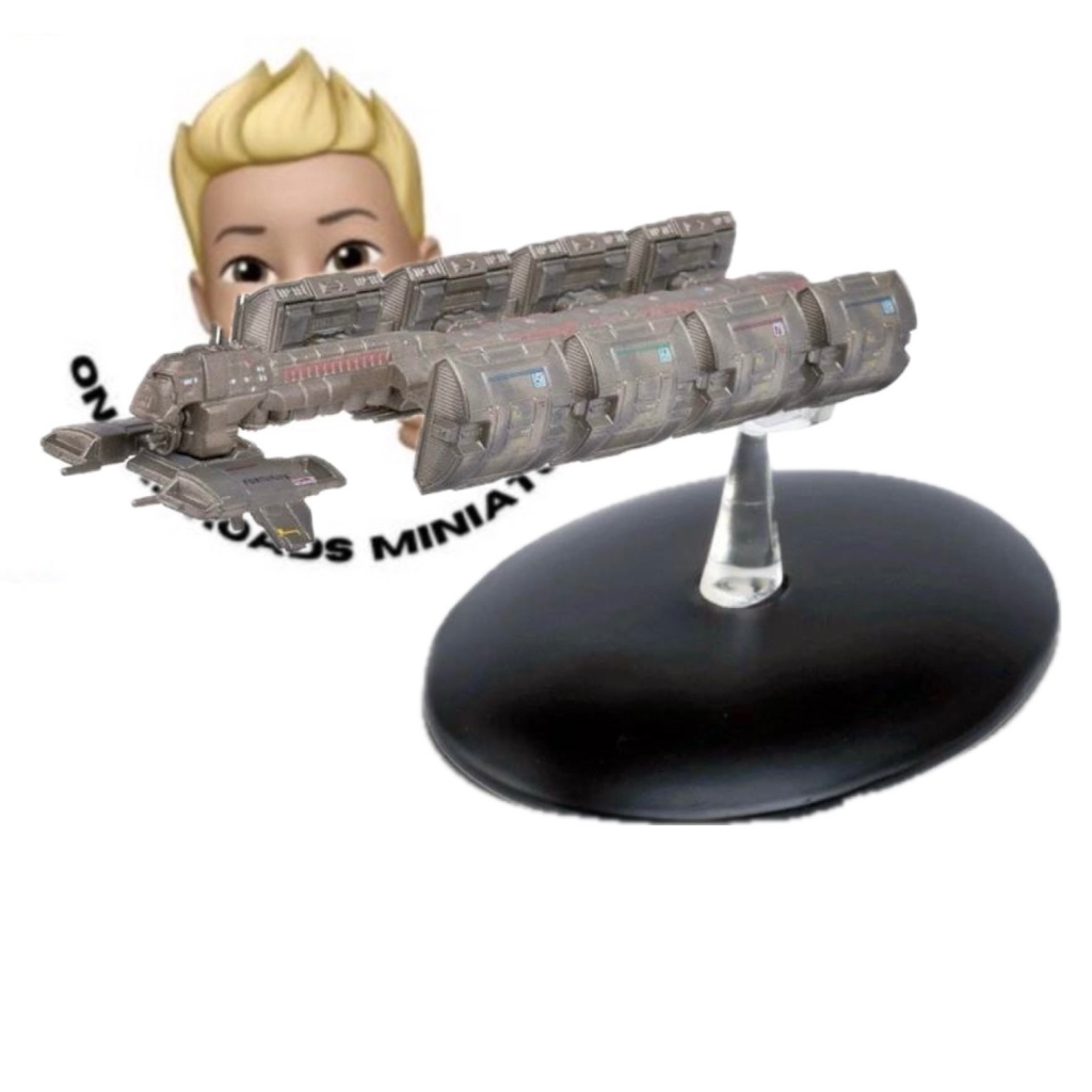 Miniatura Nave Espacial ECS Fortunate - Star Trek - Eaglemoss