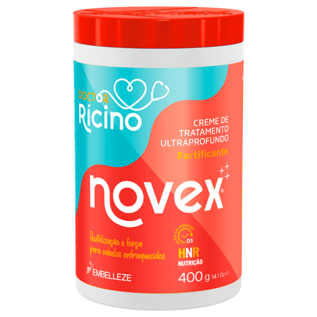 Novex Creme de Tratamento Capilar Doctor Rícino 400g Embelleze