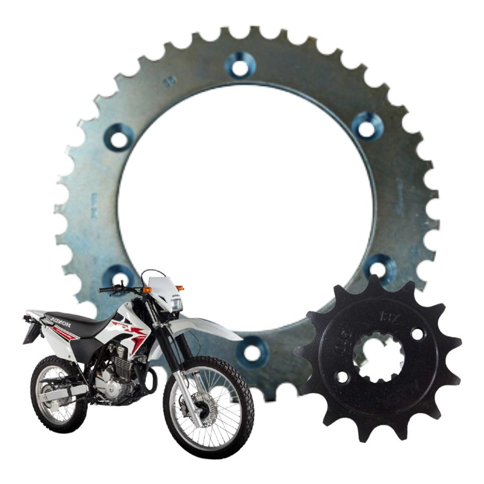 Semi Kit Relacao Xr250 Tornado Coroa E Pinhao Original Allen