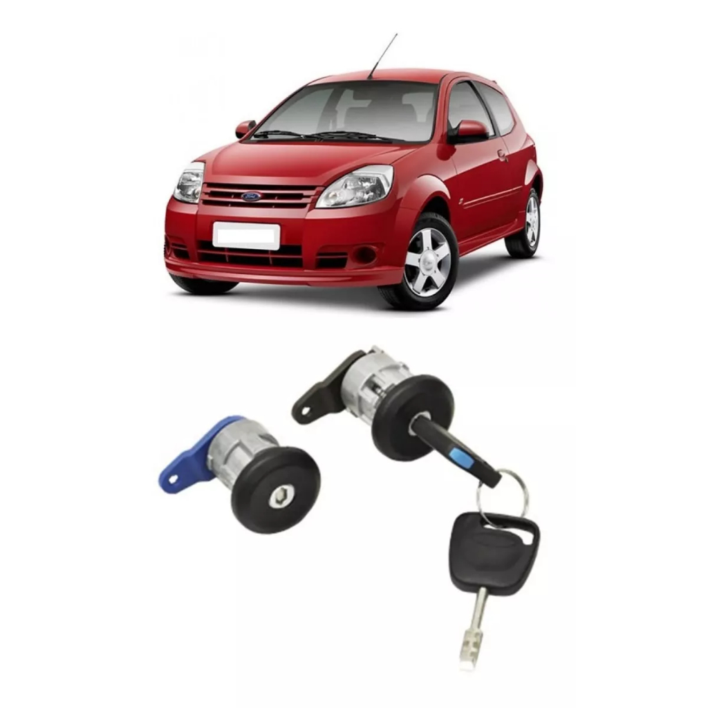 Par Miolo Cilindro Chaves Portas Ford Ka 2008 09 2010 2011 2012 2013 2014 em Oferta na Shopee
