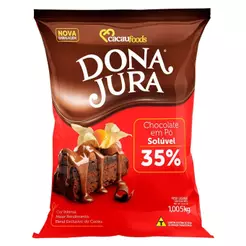 Chocolate em Pó 35% Dona Jura 1,005kg - Cacau Foods