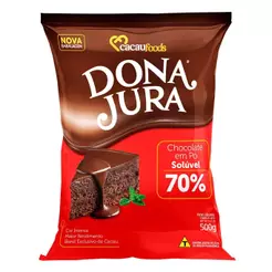 Chocolate em Pó 70% Dona Jura 500g - Cacau Foods