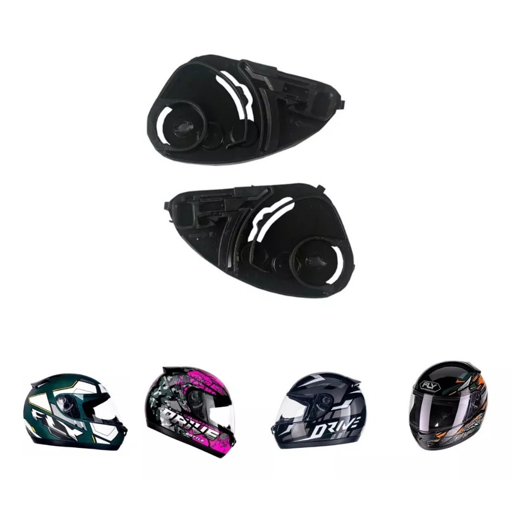 Mecanismo da Viseira Capacete Fly Drive, Capacete Honda HFS / HJS, Capacete Bieffe Allegro Original