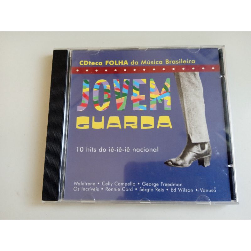CD coletânea jovem guarda com Vanusa celly Campello Ronnie cord ótimo estado mídia e capa