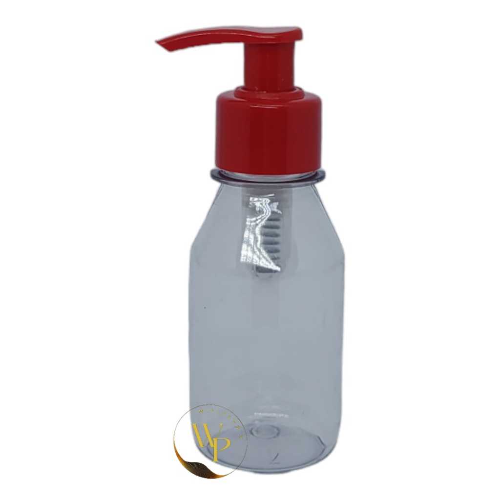 Frasco Pet 100 ml C/ Válvula Pump Saboneteira Álcool Gel em Oferta na Shopee