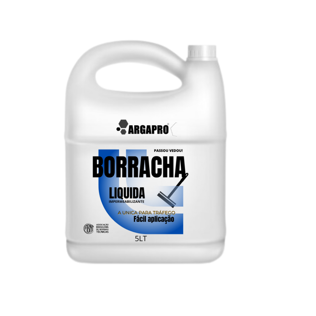 Borracha liquida super impermeabilizante argapro 5l